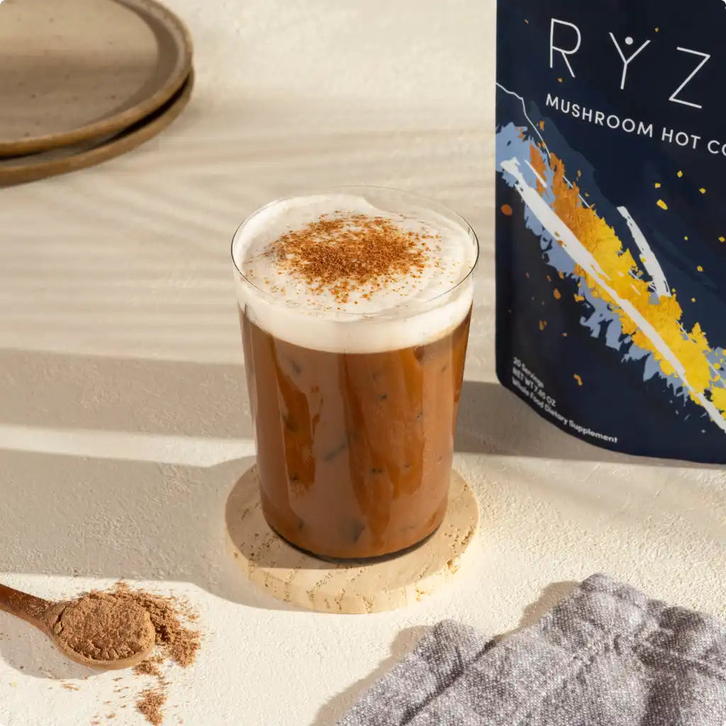 RYZE Nighttime Mushroom Cocoa Starter Bag
