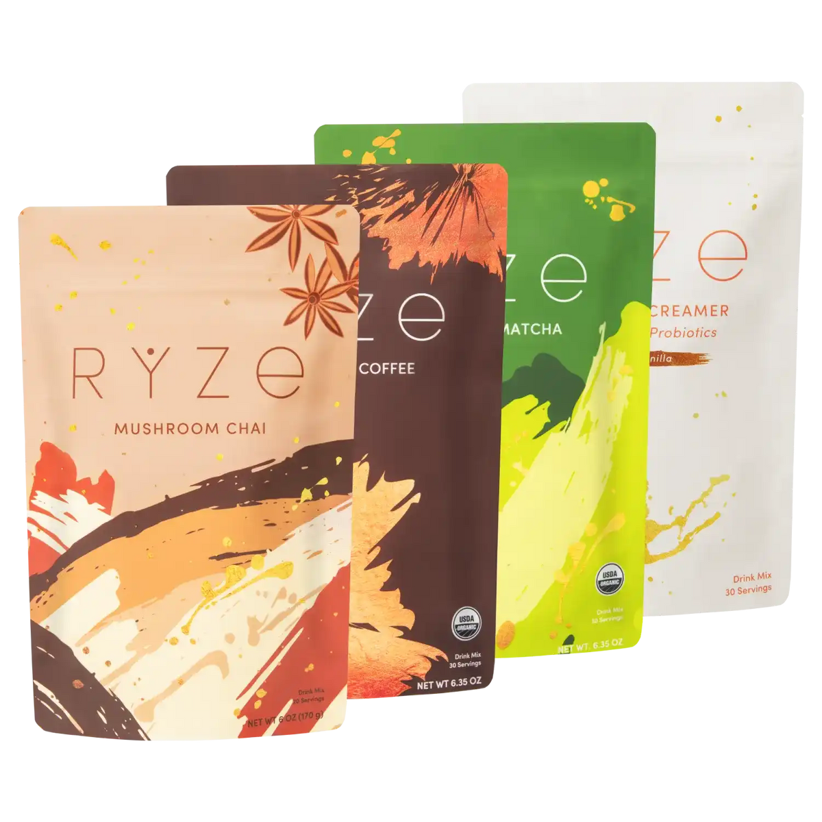 Ultimate Pick-Me-Up Bundle: Chai + Coffee + Matcha